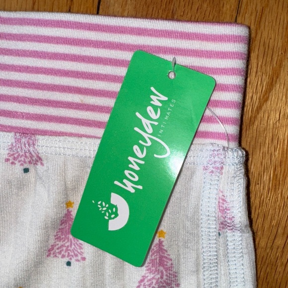 Honeydew Intimates Pink and White Pajama Set - Picture 4 of 6